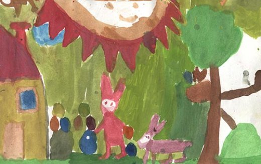 Csíkarcfalva,<br>Lönhárd Tamás rajza